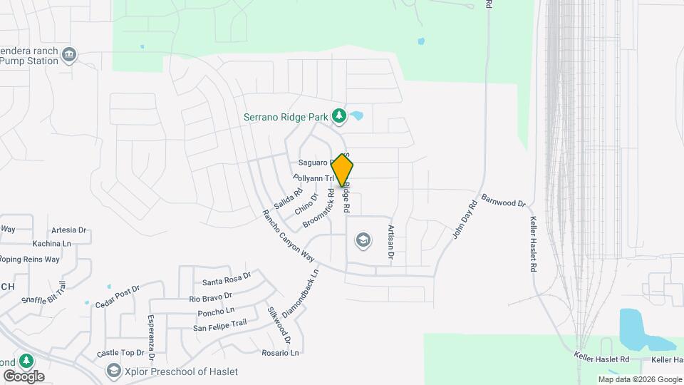 14433 Serrano Ridge Rd Map and Location Details