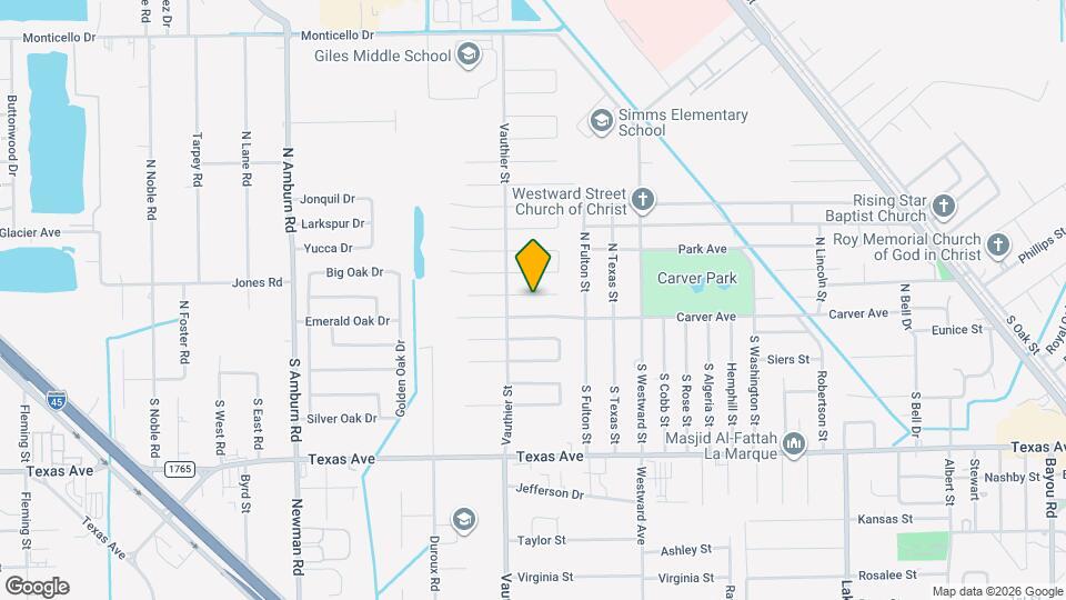 7301 Cardinal Cir Map and Location Details