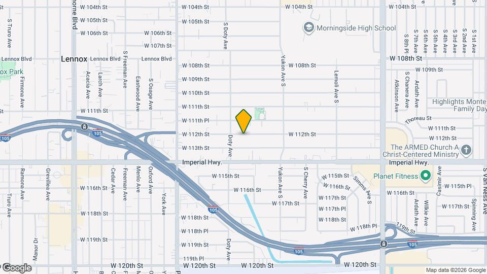 3726 W 112th St Map and Location Details