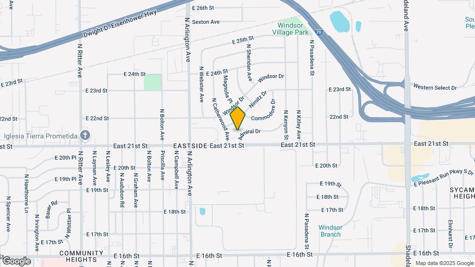 2118-2120 Admiral Dr Map and Location Details