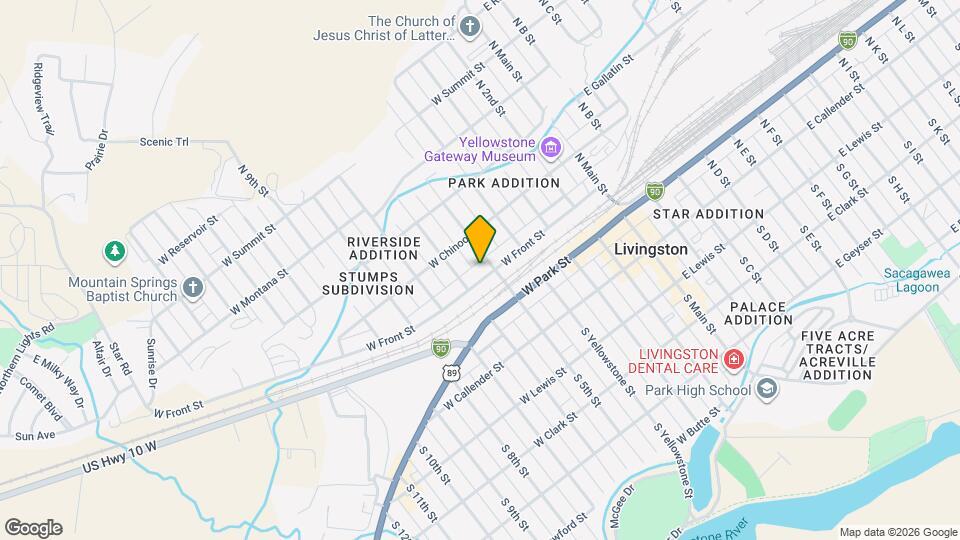 510.5 W Front St Map and Location Details