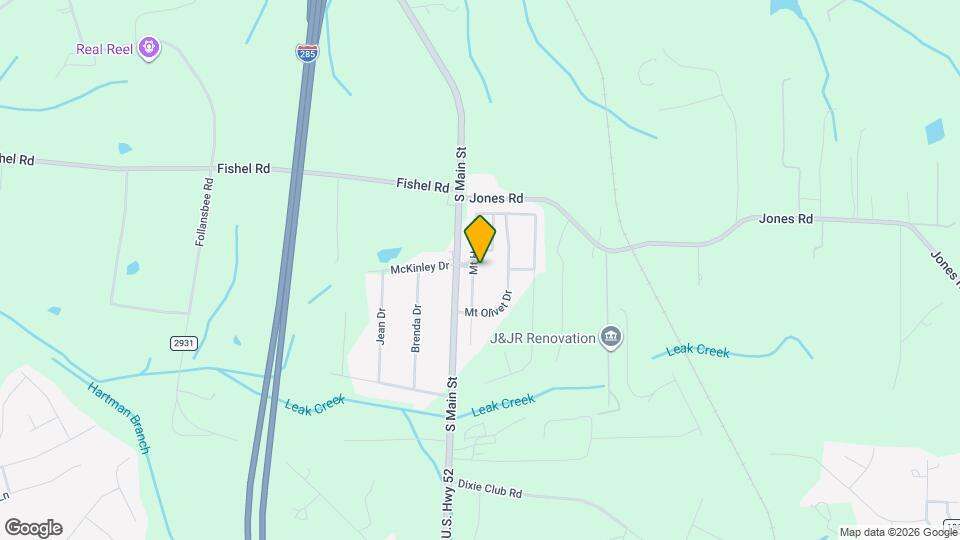 5205 Mount Hope Dr Mapa y Detalles de la Ubicación