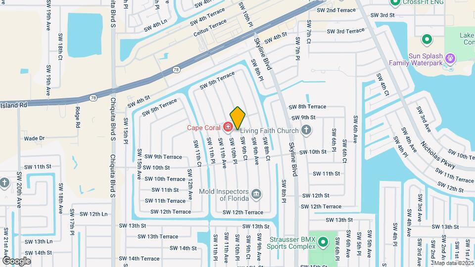 806 SW 9th Ct Map and Location Details