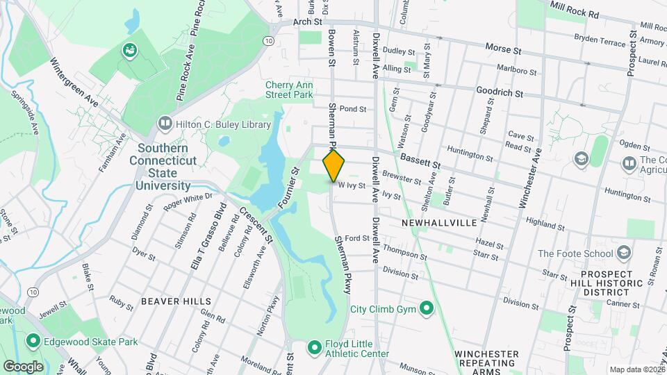 292 W Ivy St Map and Location Details