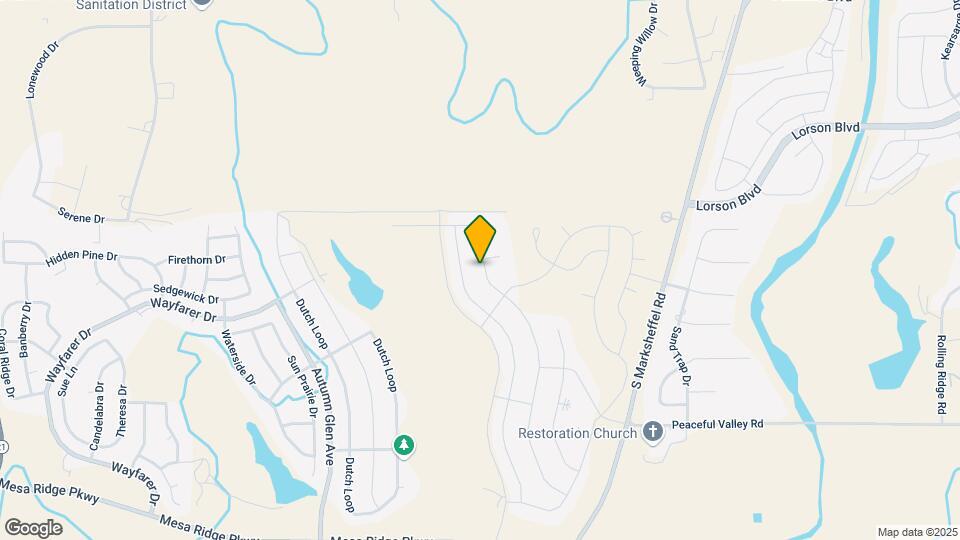 6958 Peachleaf Dr Map and Location Details