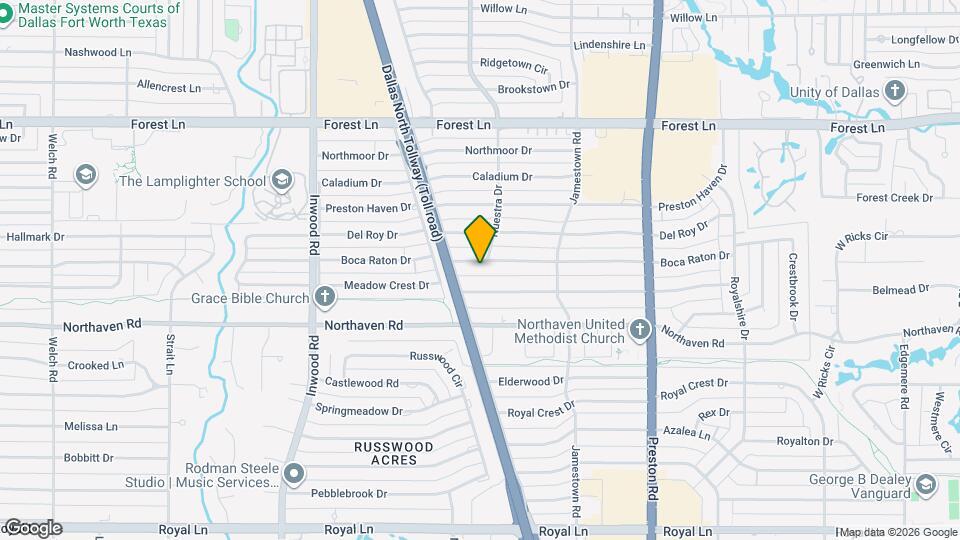 5530 Boca Raton Dr Map and Location Details