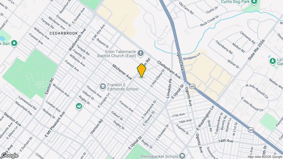 7952 Provident St Map and Location Details