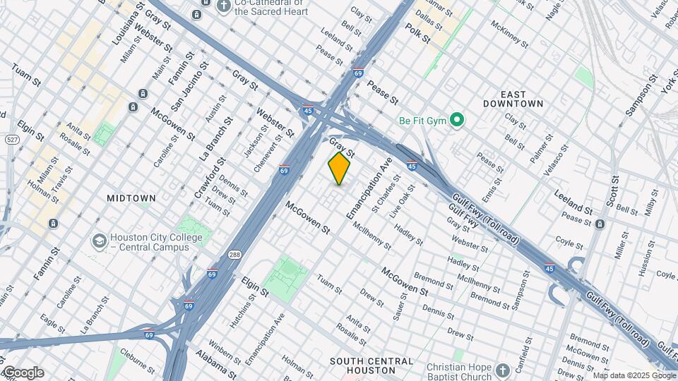 2308 Bastrop St Map and Location Details