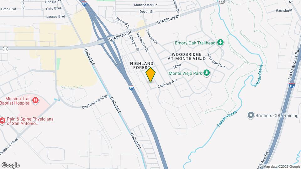 7818 Shetland Dr Map and Location Details