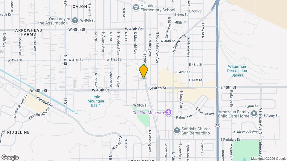 4039 Lorraine Dr Map and Location Details