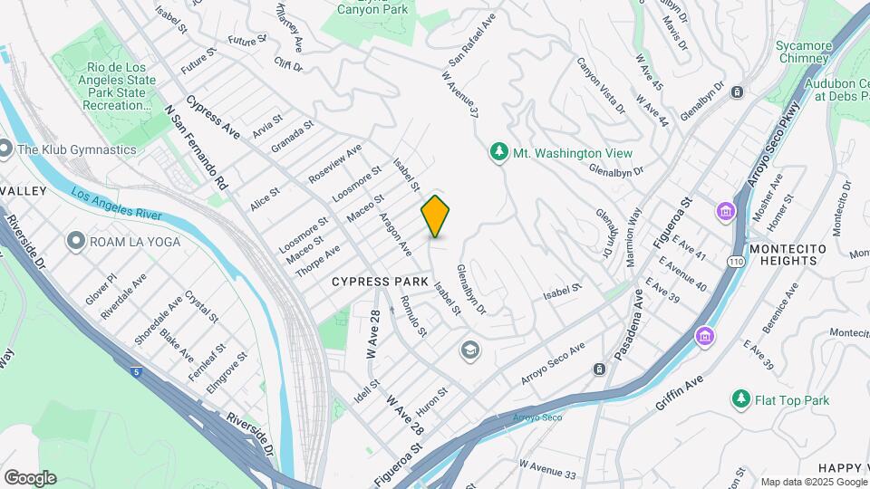 739 Isabel St Map and Location Details