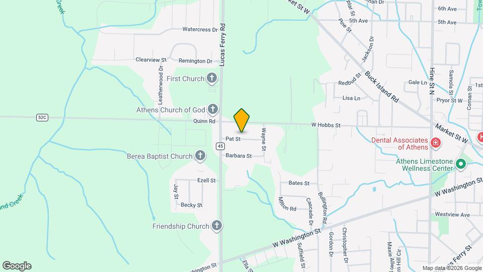 108 Pat St Map and Location Details