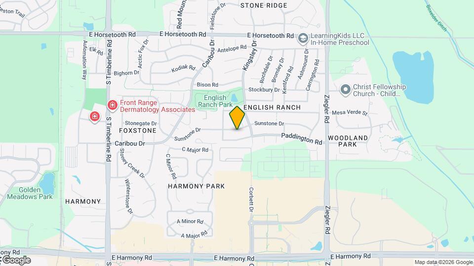 2633 Sunstone Dr Map and Location Details