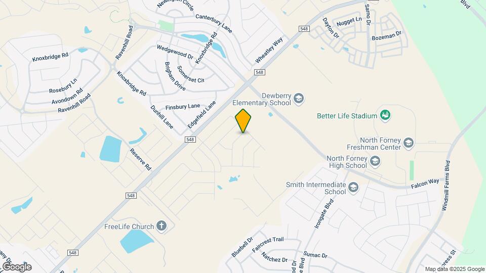 1588 Forge Pond Ln Map and Location Details