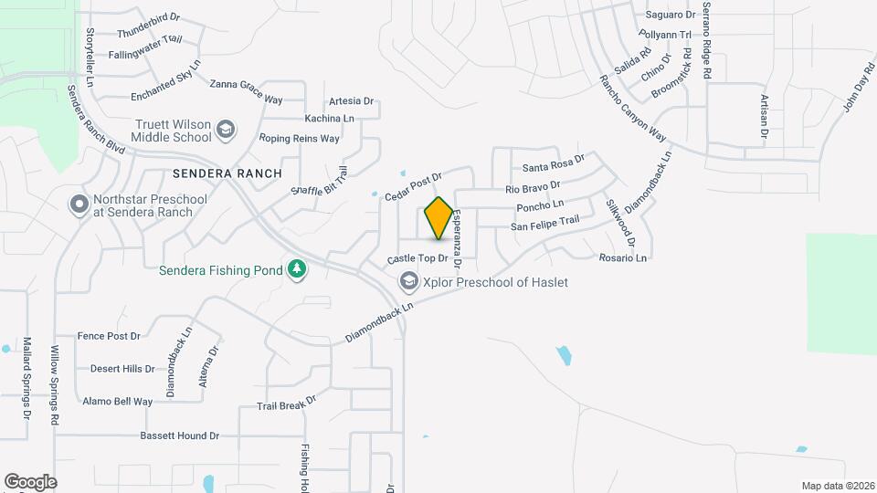 1021 Fort Apache Dr Map and Location Details