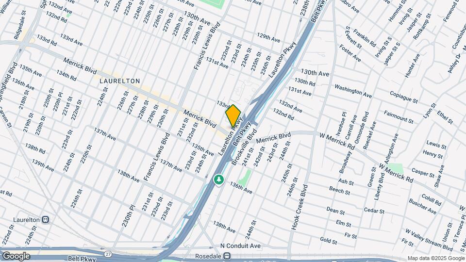 133-22 Laurelton Pkwy Map and Location Details