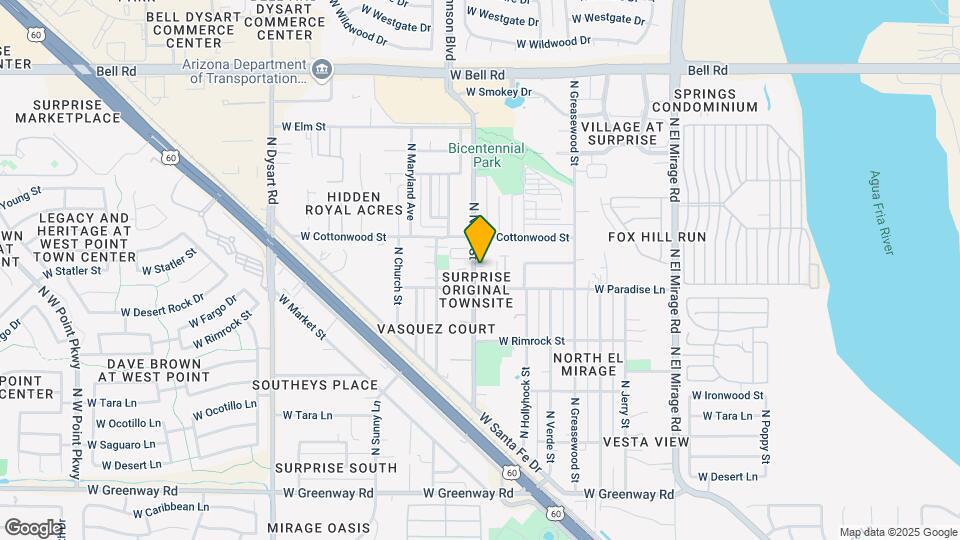 16215 N Nash St Map and Location Details