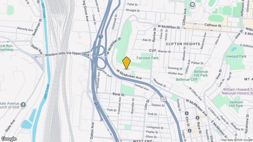 535 Klotter Ave Map and Location Details