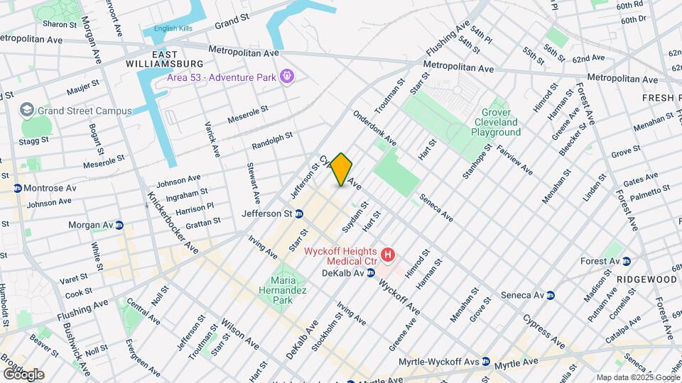 330 Starr St Map and Location Details