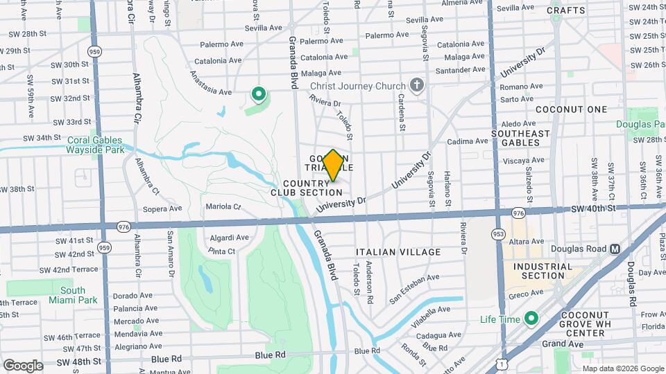 925 Algaringo Ave Map and Location Details