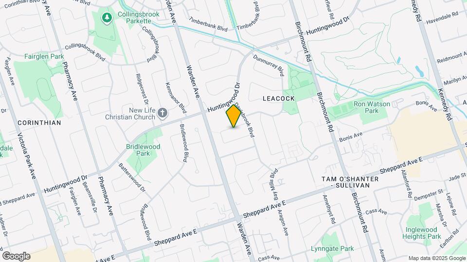 53 Marblemount Crescent Map and Location Details