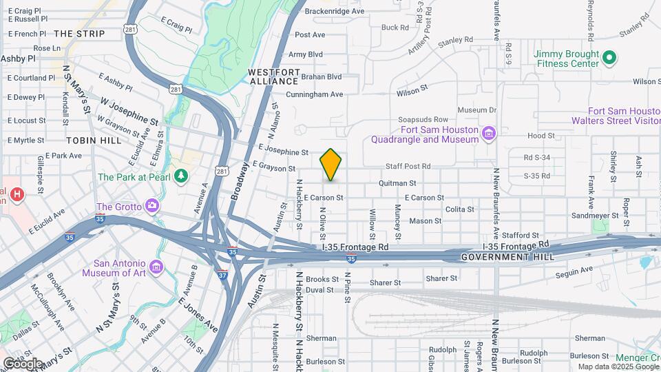 312 Quitman St Map and Location Details