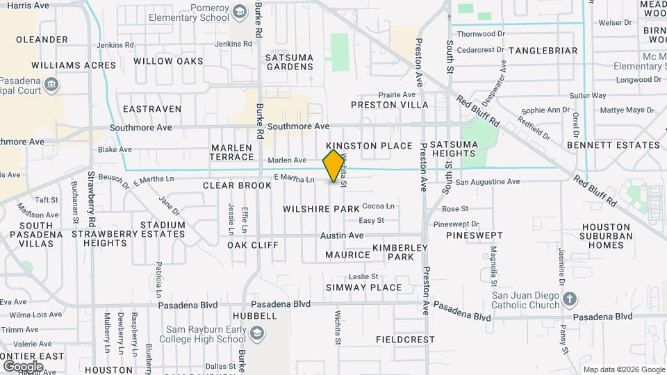 1503 Leneva Ln Map and Location Details