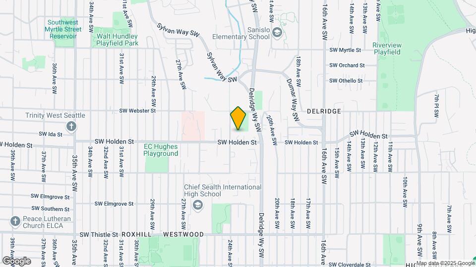 2148 SW Holden St Map and Location Details