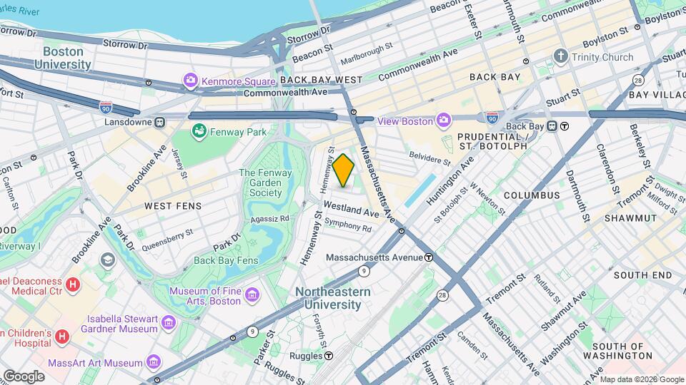 56 Burbank St, Unit 21B Mapa y Detalles de la Ubicación