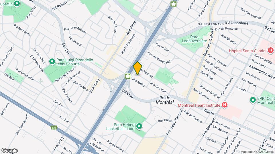 7730-7736 De Vittel Rue Map and Location Details