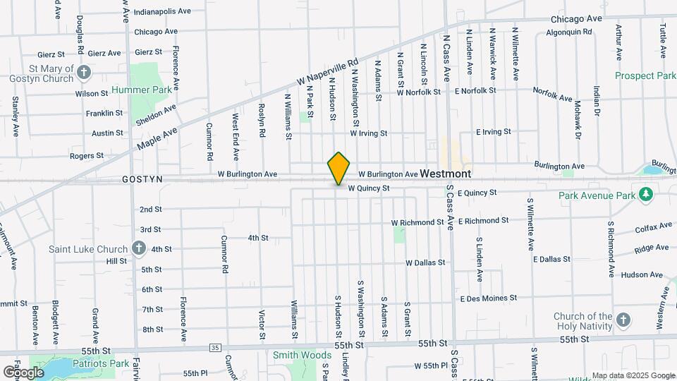 217 W Quincy St Mapa y Detalles de la Ubicación