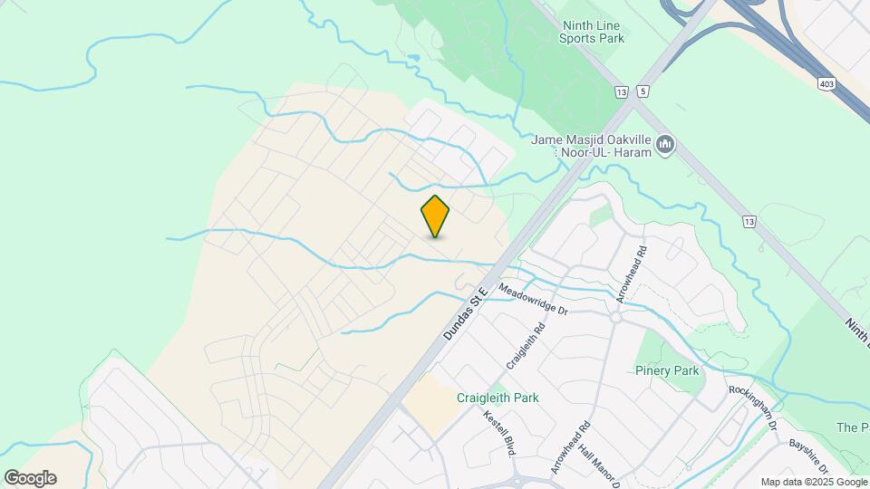 3051 Meadowridge Dr Map and Location Details