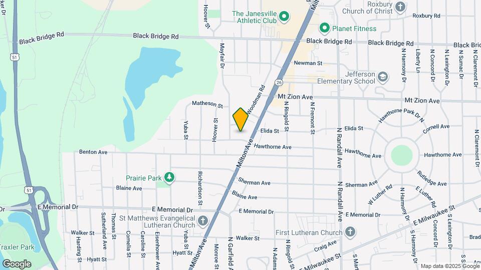 1019 Hawthorne Ave Mapa y Detalles de la Ubicación