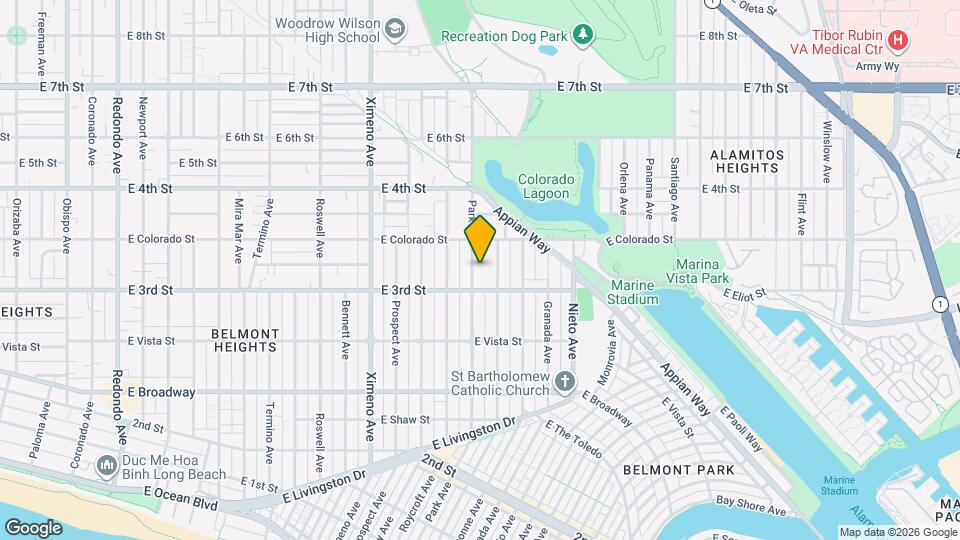 316 Park Ave Map and Location Details