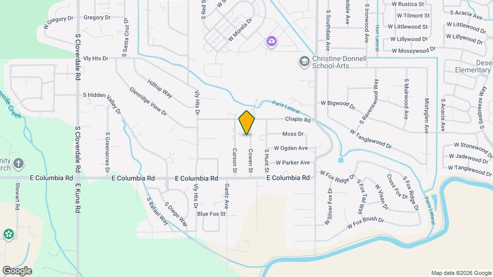 7523 Cowen St Map and Location Details