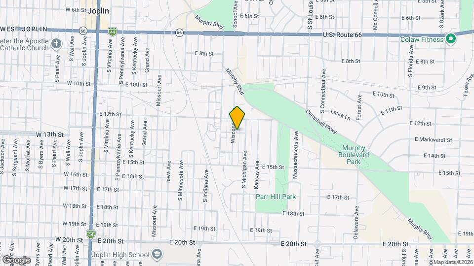 1204 E Markwardt St Map and Location Details