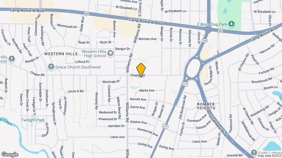 3815 Coates Cir Map and Location Details