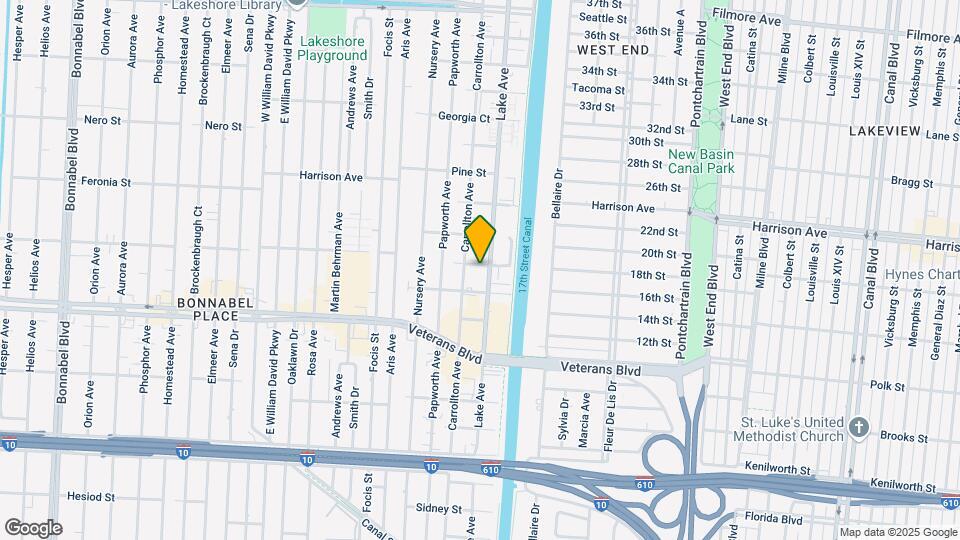 208 Walnut St Map and Location Details