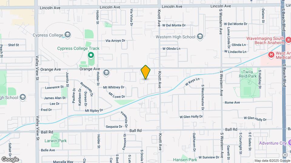 3538 W Mungall Dr Map and Location Details