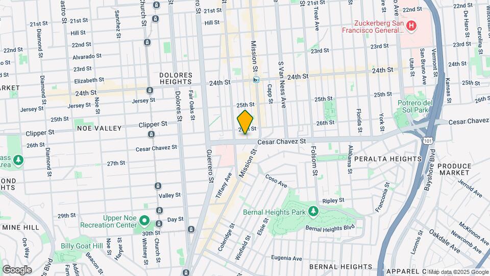 544 Bartlett St Mapa y Detalles de la Ubicación