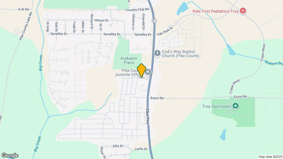 200 Oakleigh Dr Map and Location Details