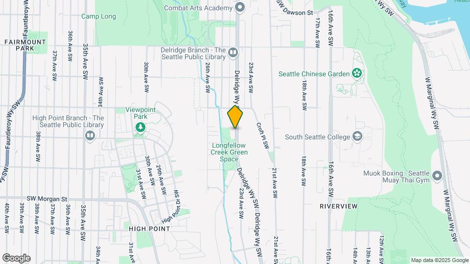 5947 Delridge Wy SW Map and Location Details