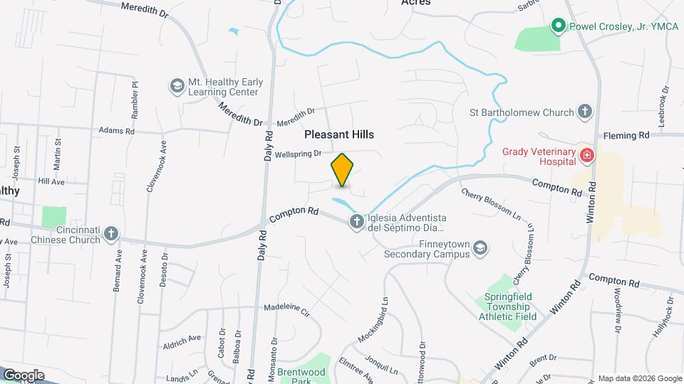 9209 Meadowglen Dr Map and Location Details