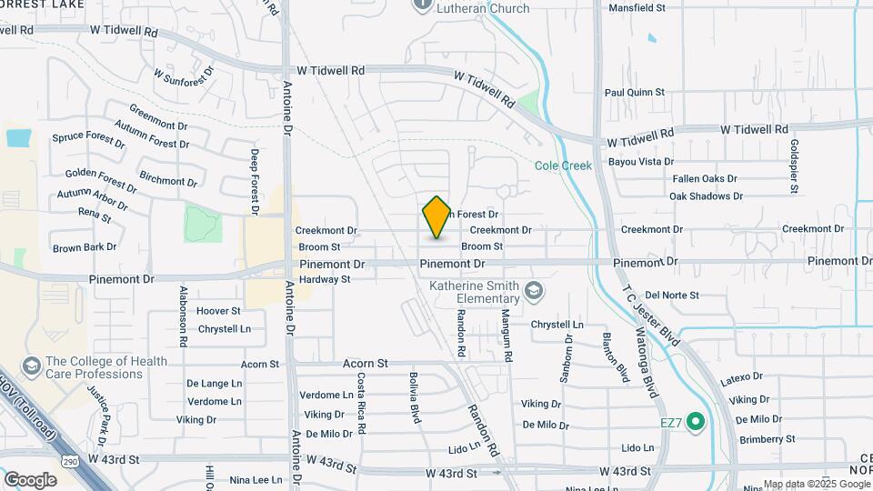 5022 Broom St Map and Location Details