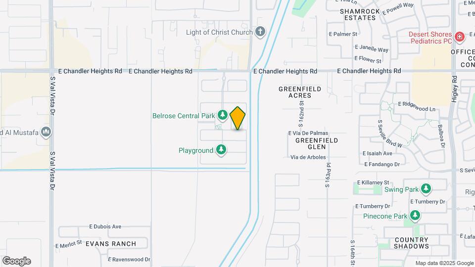 2345 E Castanets Dr Mapa y Detalles de la Ubicación