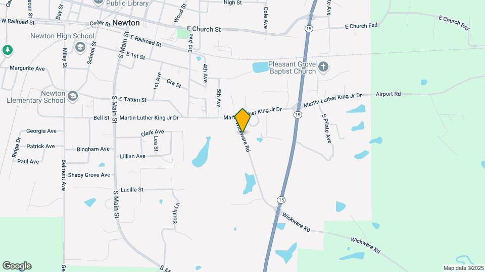 105 Wickware Rd Map and Location Details