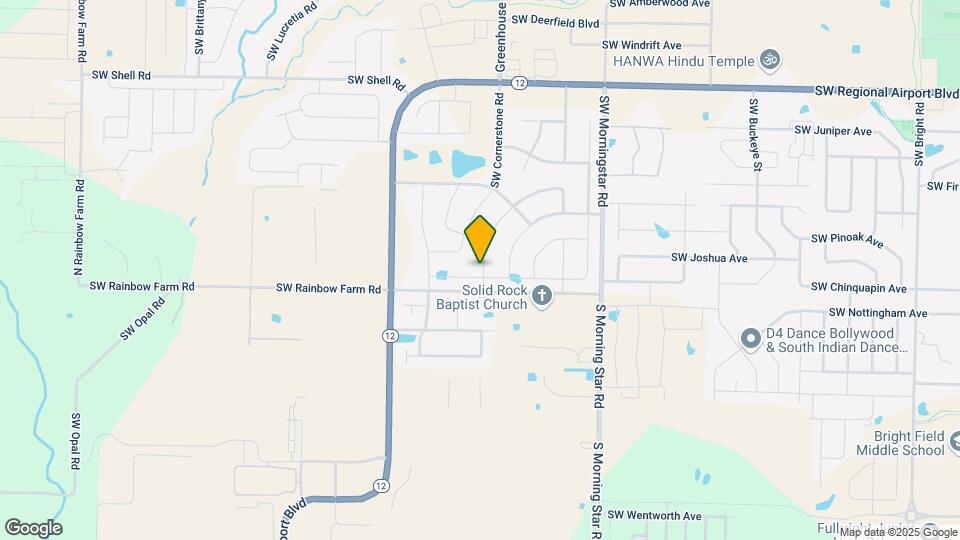 3800 SW Mistletoe Ave Map and Location Details