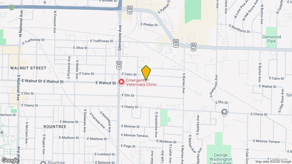 1931 E Walnut St Map and Location Details