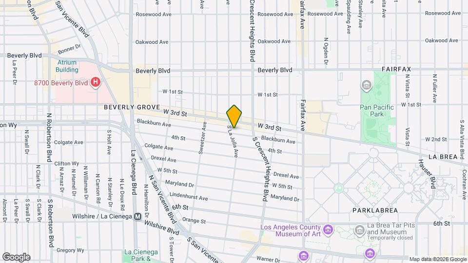 8149 Blackburn Ave. Mapa y Detalles de la Ubicación