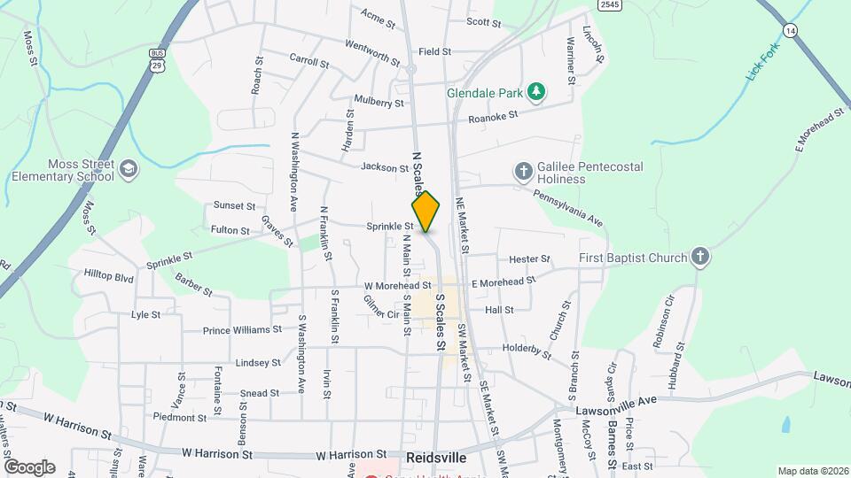 518 N Scales St, Unit 518 Map and Location Details